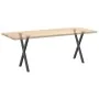 Patas para mesa comedor forma X 2uds antracita 57x(72-73) cm de , Patas para mesas - Ref: Foro24-4012914, Precio: 66,40 €, De...
