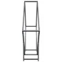Leñero antracita 100x25x100 cm Acero laminado en frío de , Bolsas y soportes de leña - Ref: Foro24-864289, Precio: 36,71 €, D...