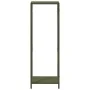 Leñero verde oliva 34x25x100 cm Acero laminado en frío de , Bolsas y soportes de leña - Ref: Foro24-864326, Precio: 52,68 €, ...