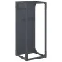 Leñero antracita 25x25x60 cm Acero laminado en frío de , Bolsas y soportes de leña - Ref: Foro24-864261, Precio: 37,41 €, Des...