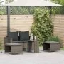 Set de muebles de jardín 5 pzas y cojines apilables gris de , Sofás de exterior - Ref: Foro24-4104165, Precio: 266,19 €, Desc...