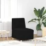 Sillón de sofá negro 55 cm tejido imitación lana rizada de , Sofás - Ref: Foro24-4108506, Precio: 125,19 €, Descuento: %