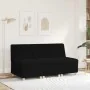 Sillón de sofá negro 55 cm tejido imitación lana rizada de , Sofás - Ref: Foro24-4108506, Precio: 125,19 €, Descuento: %