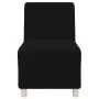 Sillón de sofá negro 55 cm tejido imitación lana rizada de , Sofás - Ref: Foro24-4108506, Precio: 125,19 €, Descuento: %