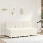 Sillón color crema 55 cm tejido imitación lana rizada de , Sofás - Ref: Foro24-4108504, Precio: 125,19 €, Descuento: %