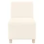 Sillón color crema 55 cm tejido imitación lana rizada de , Sofás - Ref: Foro24-4108504, Precio: 125,19 €, Descuento: %