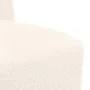 Sillón color crema 55 cm tejido imitación lana rizada de , Sofás - Ref: Foro24-4108504, Precio: 125,19 €, Descuento: %
