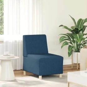 Sillón de tela azul 55 cm de , Sofás - Ref: Foro24-4108476, Precio: 121,01 €, Descuento: %