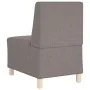 Sillón Sofá Tela Gris Topo 55 cm by , Sofas - Ref: Foro24-4108474, Price: 120,38 €, Discount: %