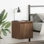Mesilla de noche de pared roble marrón 38x34x40 cm de , Mesitas de noche - Ref: Foro24-861241, Precio: 38,41 €, Descuento: %