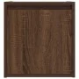 Mesilla de noche de pared roble marrón 38x34x40 cm de , Mesitas de noche - Ref: Foro24-861241, Precio: 38,41 €, Descuento: %