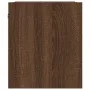 Mesilla de noche de pared roble marrón 38x34x40 cm de , Mesitas de noche - Ref: Foro24-861241, Precio: 38,41 €, Descuento: %