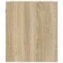Mesillas de noche de pared 2 uds roble Sonoma 38x34x40 cm de , Mesitas de noche - Ref: Foro24-861234, Precio: 63,51 €, Descue...