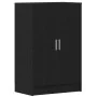 Zapatero de madera de roble negro 60x35x92 cm de , Zapateros y organizadores de calzado - Ref: Foro24-862074, Precio: 106,19 ...