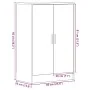 Zapatero de madera de roble negro 60x35x92 cm de , Zapateros y organizadores de calzado - Ref: Foro24-862074, Precio: 106,19 ...