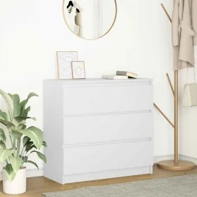 Aparador blanco 80x35x76 cm madera de ingeniería by , Sideboards - Ref: Foro24-861733, Price: 99,70 €, Discount: %