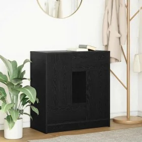 Aparador con cajones y puertas roble negro 70,5x34x74,5 cm by , Sideboards - Ref: Foro24-861842, Price: 104,34 €, Discount: %