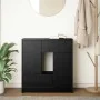 Aparador con cajones y puertas roble negro 70,5x34x74,5 cm de , Aparadores - Ref: Foro24-861842, Precio: 104,34 €, Descuento: %