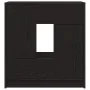 Aparador con cajones y puertas roble negro 70,5x34x74,5 cm de , Aparadores - Ref: Foro24-861842, Precio: 104,34 €, Descuento: %