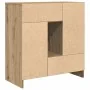 Aparador con cajones y puertas roble artesanal 70,5x34x74,5 cm de , Aparadores - Ref: Foro24-861849, Precio: 98,69 €, Descuen...