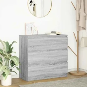 Aparador de madera de ingeniería Sonoma gris 80x35x76 cm de , Aparadores - Ref: Foro24-861738, Precio: 96,78 €, Descuento: %