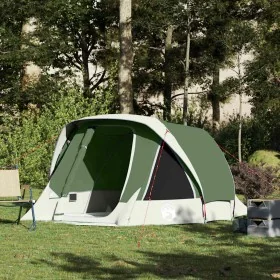 Tienda de campaña 4 personas impermeable verde de , Tiendas de campaña - Ref: Foro24-4100664, Precio: 97,89 €, Descuento: %