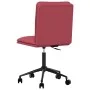 Sillas de comedor 2 unidades cuero sintético rojo tinto by , dining chairs - Ref: Foro24-3315422, Price: 118,56 €, Discount: %