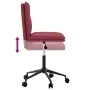Sillas de comedor 2 unidades cuero sintético rojo tinto by , dining chairs - Ref: Foro24-3315422, Price: 118,56 €, Discount: %