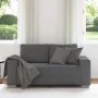 Sofá Loveseat gris oscuro 120 cm tejido de pana de , Sofás - Ref: Foro24-4105194, Precio: 232,43 €, Descuento: %