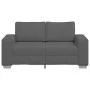 Sofá Loveseat gris oscuro 120 cm tejido de pana de , Sofás - Ref: Foro24-4105194, Precio: 232,43 €, Descuento: %