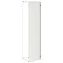 Leñero blanco 25x25x100 cm Acero laminado en frío de , Bolsas y soportes de leña - Ref: Foro24-864268, Precio: 51,50 €, Descu...