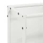 Leñero blanco 25x25x100 cm Acero laminado en frío de , Bolsas y soportes de leña - Ref: Foro24-864268, Precio: 51,50 €, Descu...