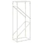 Leñero blanco 40x25x100 cm Acero laminado en frío de , Bolsas y soportes de leña - Ref: Foro24-864332, Precio: 39,52 €, Descu...