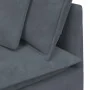 Sofá modular con cojines terciopelo gris oscuro de , Unidades para sofás seccionales - Ref: Foro24-3321160, Precio: 897,93 €,...
