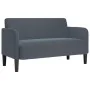 Sofá Loveseat gris oscuro 109 cm terciopelo de , Sofás - Ref: Foro24-4100588, Precio: 174,35 €, Descuento: %