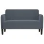 Sofá Loveseat gris oscuro 109 cm terciopelo de , Sofás - Ref: Foro24-4100588, Precio: 174,35 €, Descuento: %