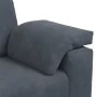 Sofá de 3 plazas de terciopelo gris oscuro 178 cm de , Sofás - Ref: Foro24-4105278, Precio: 291,80 €, Descuento: %