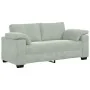 Sofá Loveseat gris claro 140 cm terciopelo de , Sofás - Ref: Foro24-4105267, Precio: 224,20 €, Descuento: %
