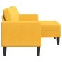 Sofá 2 plazas con chaise longue en forma L amarillo claro 125cm von , Sofas - Ref: Foro24-4107082, Preis: 237,04 €, Rabatt: %