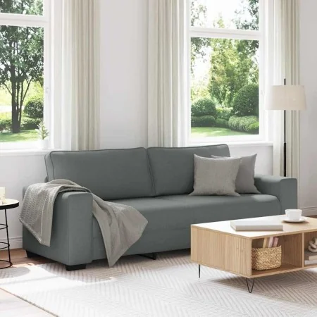 Sofá de 3 plazas de tela gris oscuro 180 cm by , Sofas - Ref: Foro24-4105177, Price: 260,23 €, Discount: %