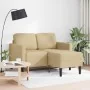 Sofá de 2 plazas con chaise longue en forma L verde gris 125 cm de , Sofás - Ref: Foro24-4107080, Precio: 213,09 €, Descuento: %