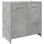 Armario lavabo baño madera ingeniería gris hormigón 60x33x60 cm de , Muebles de baño - Ref: Foro24-856038, Precio: 44,82 €, D...
