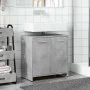 Armario lavabo baño madera ingeniería gris hormigón 60x33x60 cm de , Muebles de baño - Ref: Foro24-856038, Precio: 44,82 €, D...
