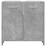 Armario lavabo baño madera ingeniería gris hormigón 60x33x60 cm de , Muebles de baño - Ref: Foro24-856038, Precio: 44,82 €, D...