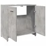 Armario lavabo baño madera ingeniería gris hormigón 60x33x60 cm de , Muebles de baño - Ref: Foro24-856038, Precio: 44,82 €, D...