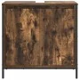 Mueble de baño con lavabo roble ahumado 60x34,5x60 cm de , Tocadores de baño - Ref: Foro24-861894, Precio: 59,05 €, Descuento: %