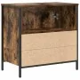 Mueble de baño con lavabo roble ahumado 60x34,5x60 cm de , Tocadores de baño - Ref: Foro24-861894, Precio: 59,05 €, Descuento: %