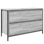 Mueble de baño con lavabo y cajones gris Sonoma 90x34,5x60 cm de , Tocadores de baño - Ref: Foro24-861880, Precio: 79,05 €, D...