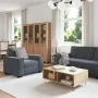 Juego de sofás con cojines 3 piezas terciopelo gris oscuro by , Sofas - Ref: Foro24-3324619, Price: 627,18 €, Discount: %