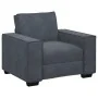 Juego de sofás con cojines 3 piezas terciopelo gris oscuro by , Sofas - Ref: Foro24-3324619, Price: 627,18 €, Discount: %